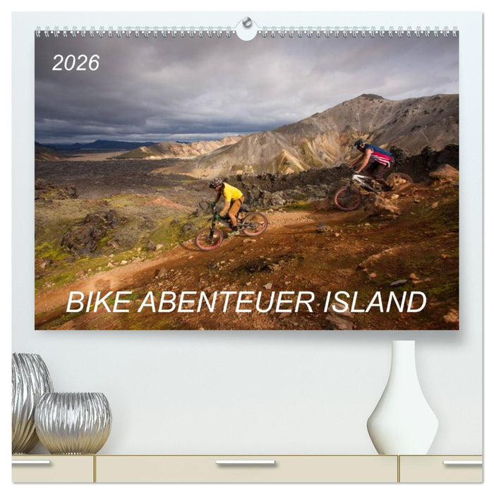 Bike Abenteuer Island (CALVENDO Premium Wandkalender 2026)