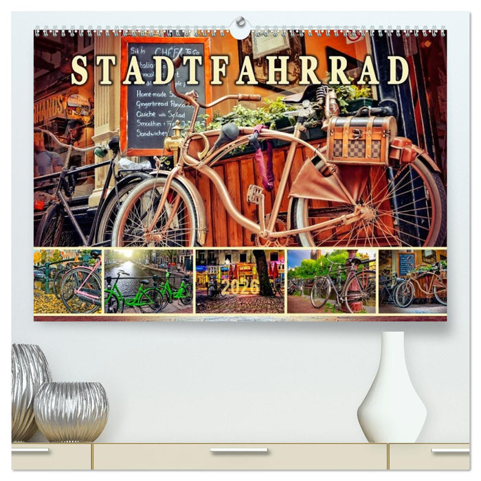 Stadtfahrrad (CALVENDO Premium Wandkalender 2026)