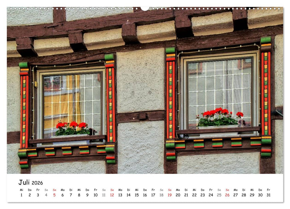 Blickfänge - Fenster und Türen (CALVENDO Premium Wandkalender 2026)