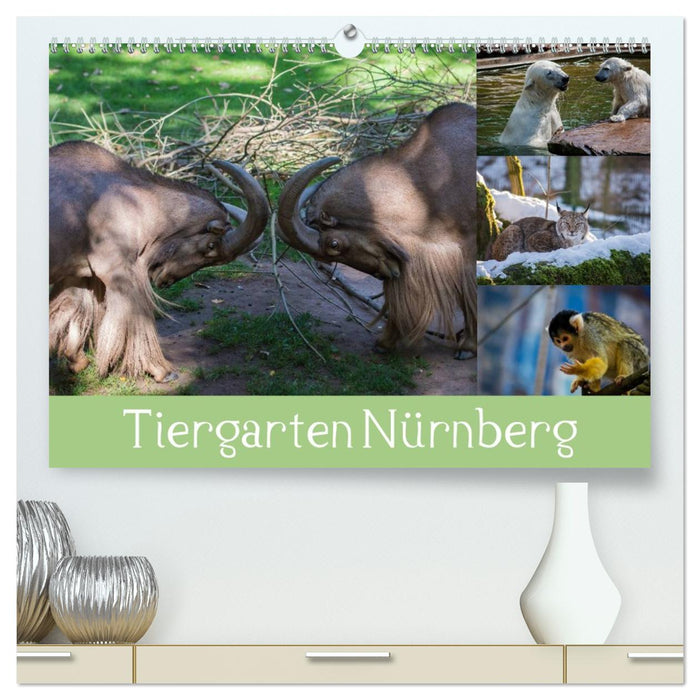 Tiergarten Nürnberg (CALVENDO Premium Wandkalender 2026)
