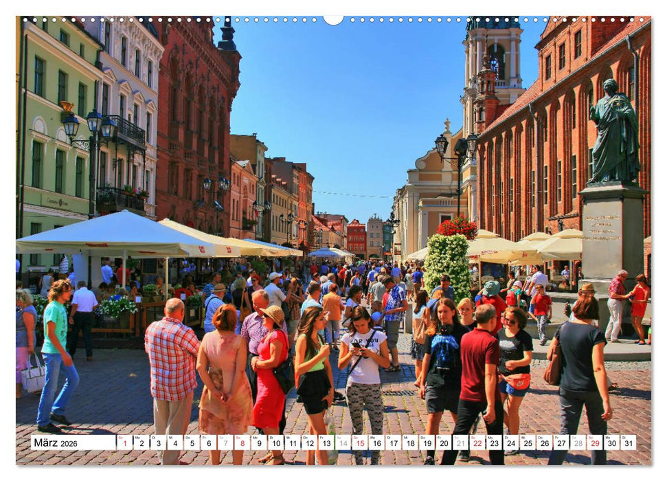 Thorn Torun - Die gotische Altstadt (CALVENDO Premium Wandkalender 2026)