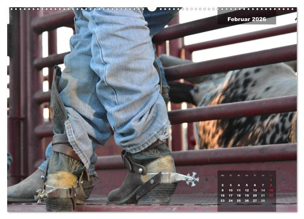 Faszination Rodeo (CALVENDO Premium Wandkalender 2026)