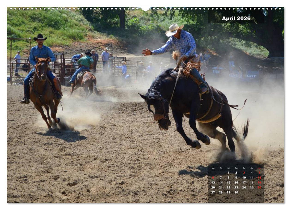 Faszination Rodeo (CALVENDO Premium Wandkalender 2026)