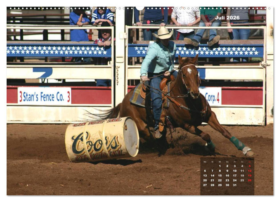 Faszination Rodeo (CALVENDO Premium Wandkalender 2026)