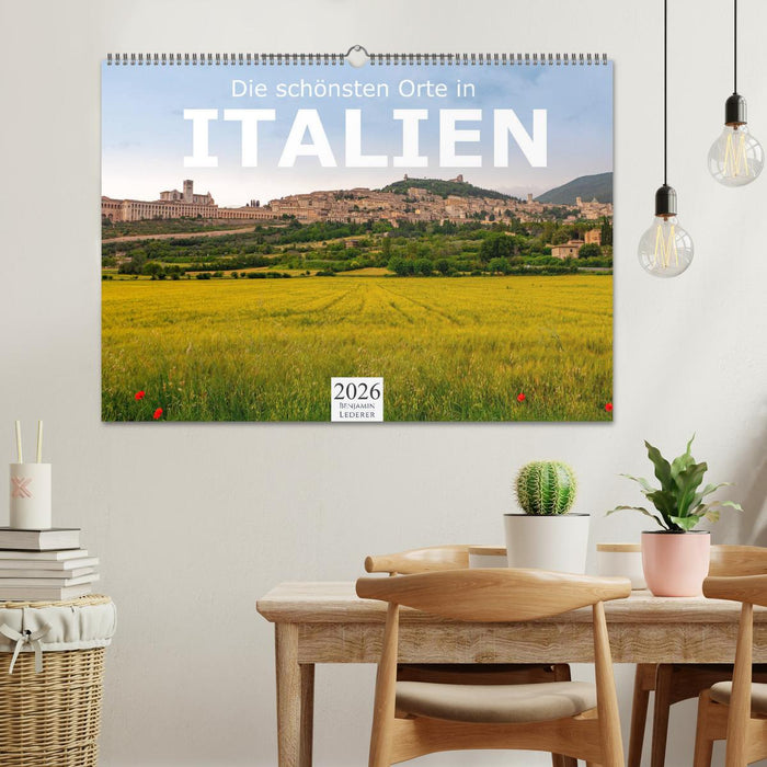 Die schönsten Orte in Italien. (CALVENDO Wandkalender 2026)