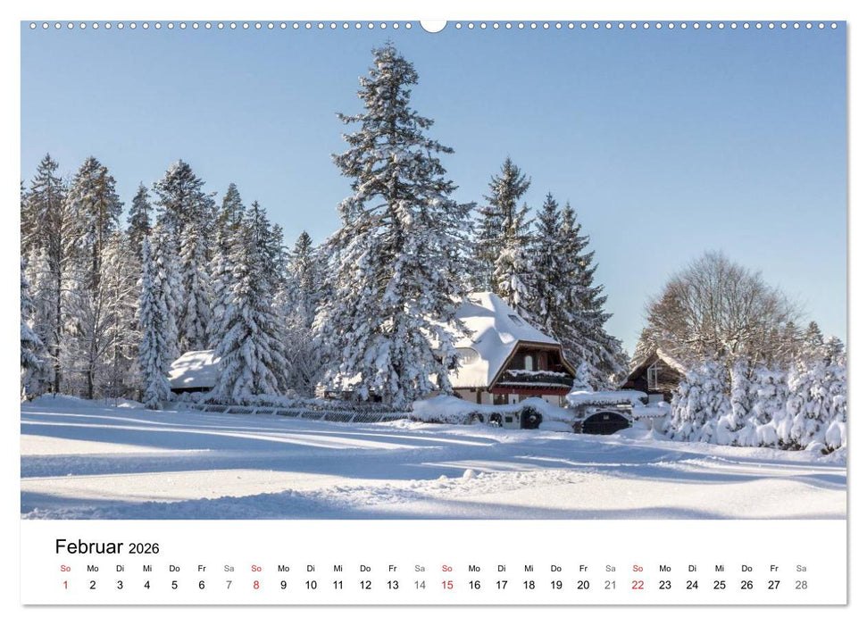 Freudenstadt im Schwarzwald ... ganz einfach schön (CALVENDO Premium Wandkalender 2026)