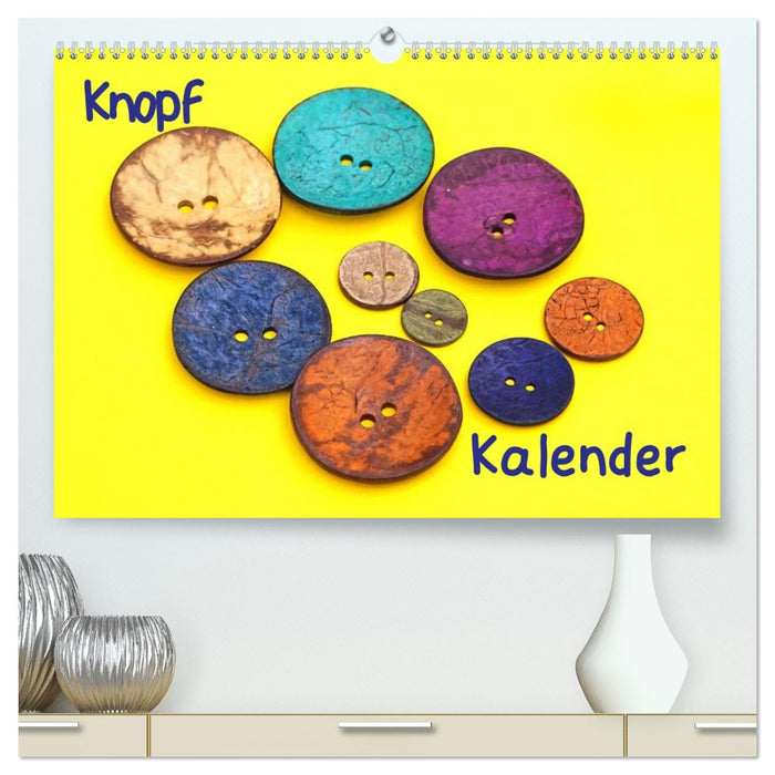 Knopfkalender (CALVENDO Premium Wandkalender 2026)