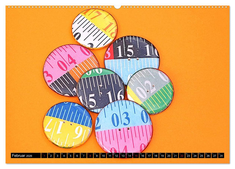 Knopfkalender (CALVENDO Premium Wandkalender 2026)