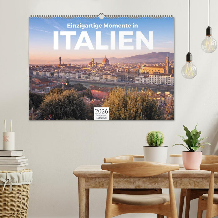 Einzigartige Momente in Italien. (CALVENDO Wandkalender 2026)