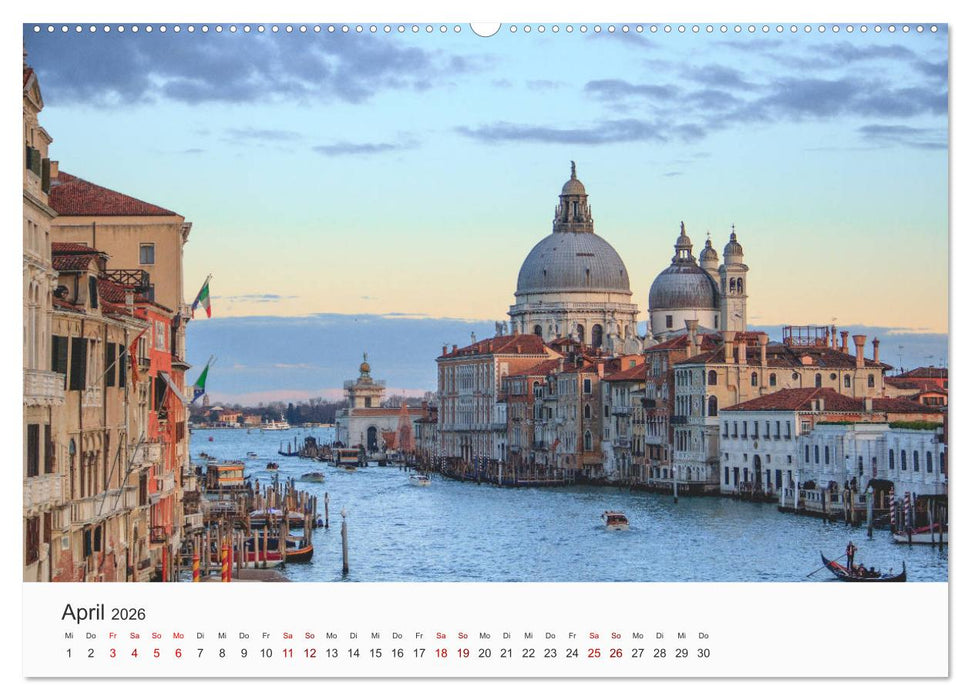 Einzigartige Momente in Italien. (CALVENDO Wandkalender 2026)