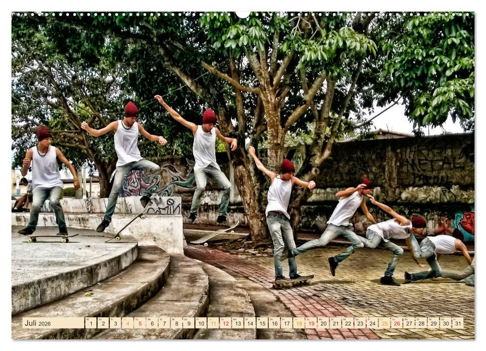 Skateboarding, so cool (CALVENDO Premium Wandkalender 2026)