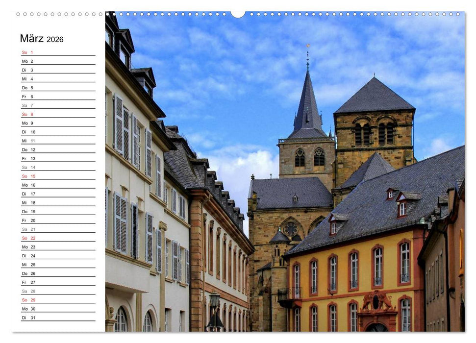 Eine Perle an der Mosel - Trier (CALVENDO Premium Wandkalender 2026)