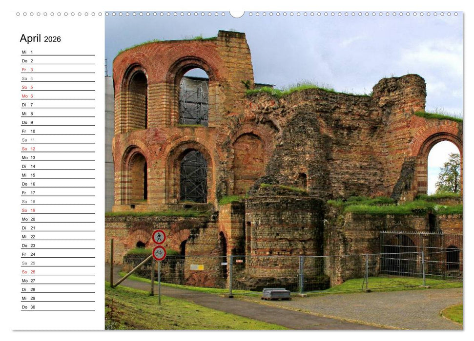 Eine Perle an der Mosel - Trier (CALVENDO Premium Wandkalender 2026)