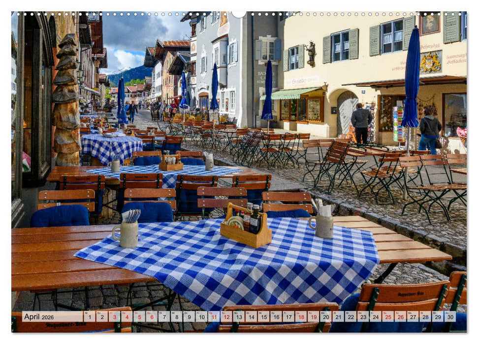 Unterwegs im Werdenfelser Land (CALVENDO Wandkalender 2026)