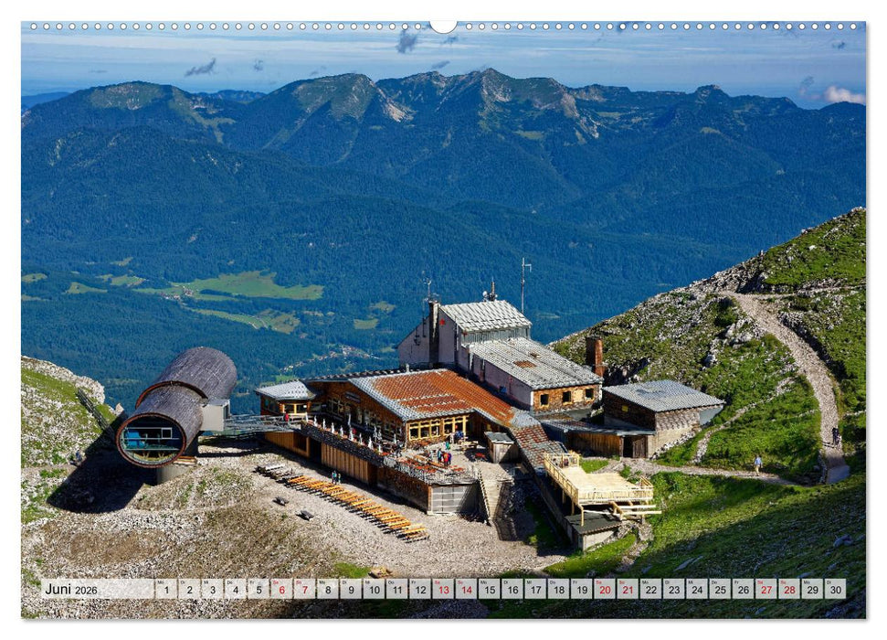 Unterwegs im Werdenfelser Land (CALVENDO Wandkalender 2026)