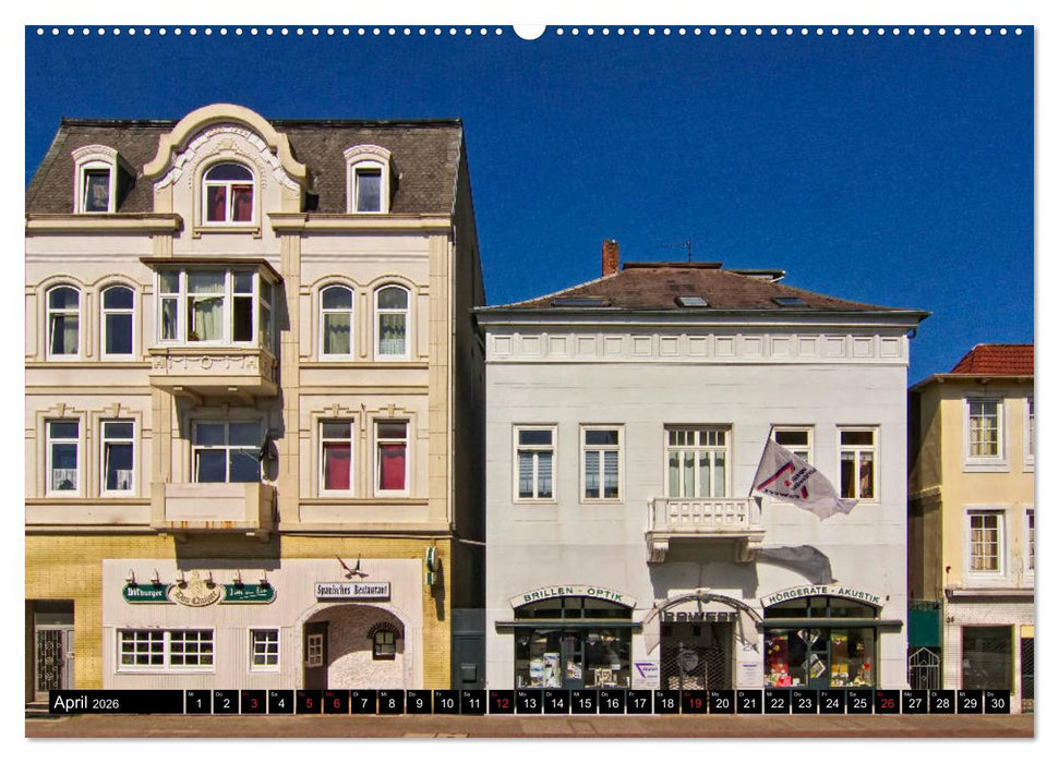 Stadtansichten Cuxhaven (CALVENDO Wandkalender 2026)