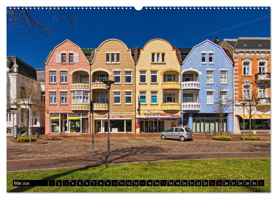 Stadtansichten Cuxhaven (CALVENDO Wandkalender 2026)
