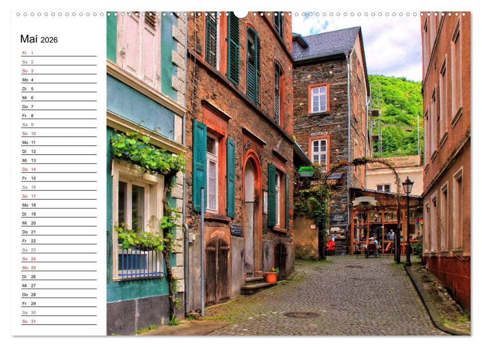 Eine Perle an der Mosel – Bernkastel-Kues (CALVENDO Premium Wandkalender 2026)