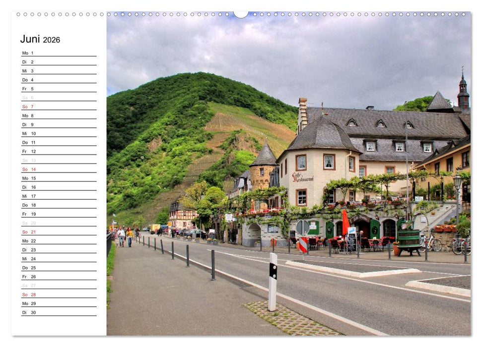 Der wunderschönen Mosel entlang – Von Koblenz bis Trier (CALVENDO Premium Wandkalender 2026)