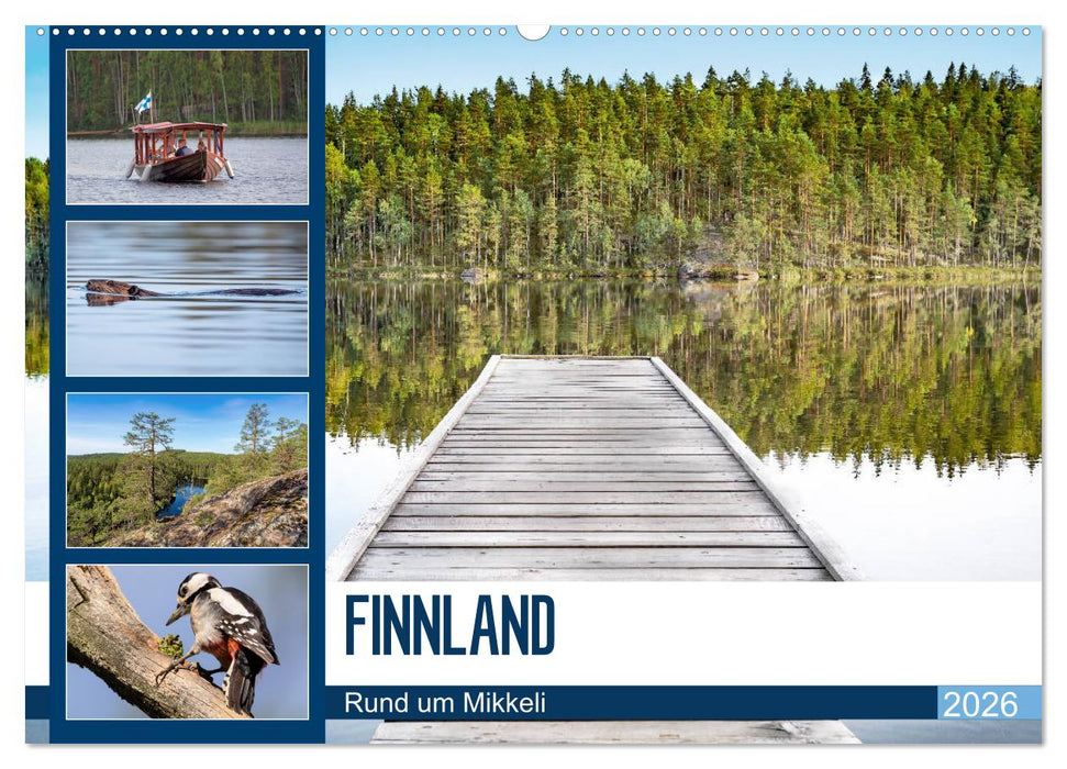 Finnland, Rund um Mikkeli (CALVENDO Wandkalender 2026)