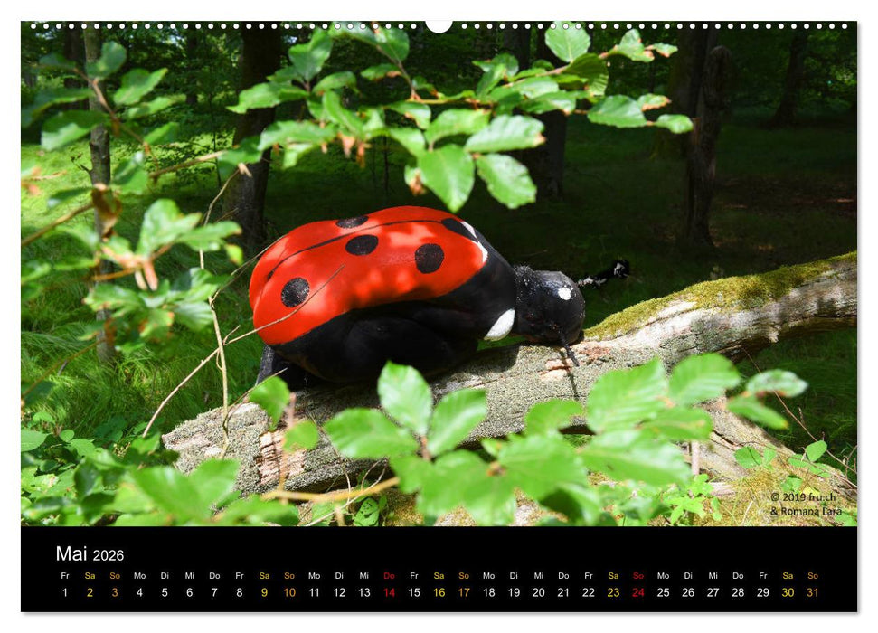 Bodypainting Animalia (CALVENDO Wandkalender 2026)