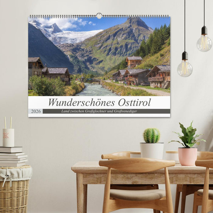 Wunderschönes Osttirol (CALVENDO Wandkalender 2026)