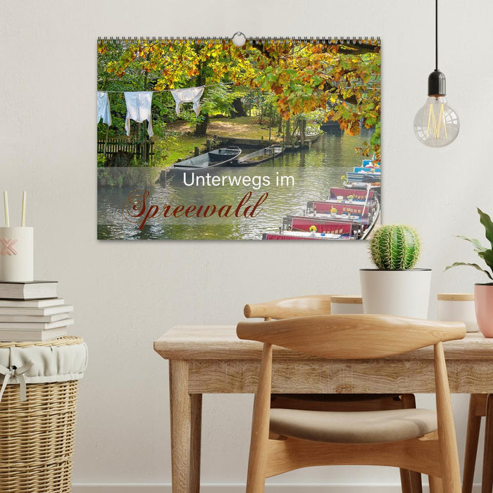 Unterwegs im Spreewald (CALVENDO Wandkalender 2026)