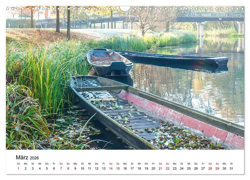 Unterwegs im Spreewald (CALVENDO Wandkalender 2026)