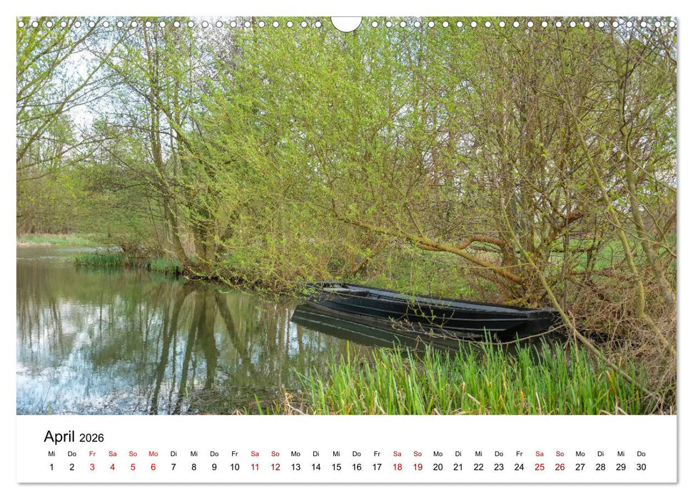 Unterwegs im Spreewald (CALVENDO Wandkalender 2026)