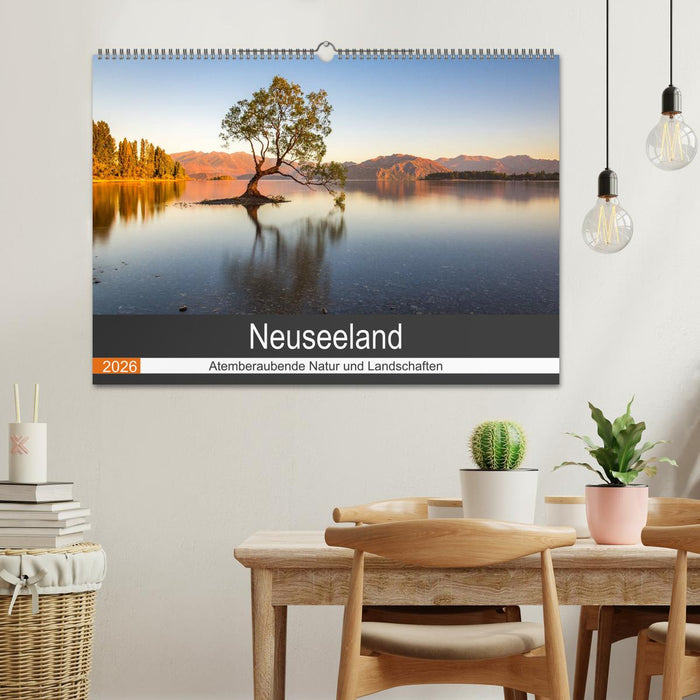 Neuseeland - Atemberaubende Natur und Landschaften (CALVENDO Wandkalender 2026)