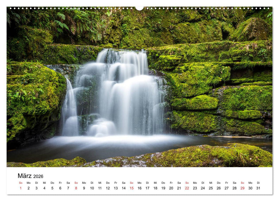 Neuseeland - Atemberaubende Natur und Landschaften (CALVENDO Wandkalender 2026)