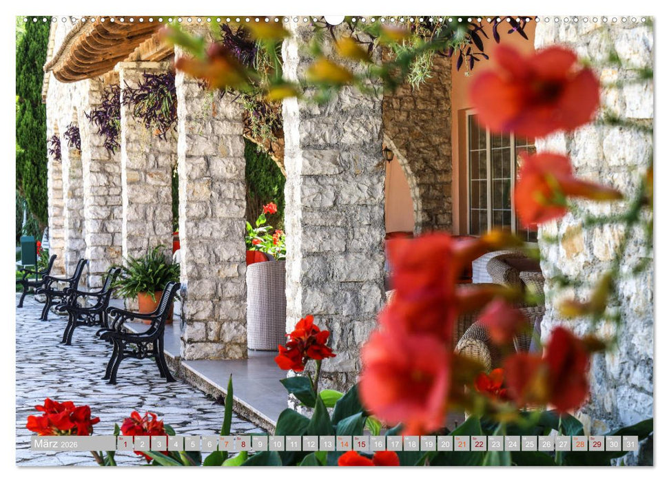 Erholung auf Korfu im St. Georg's Bay Country Club (CALVENDO Wandkalender 2026)