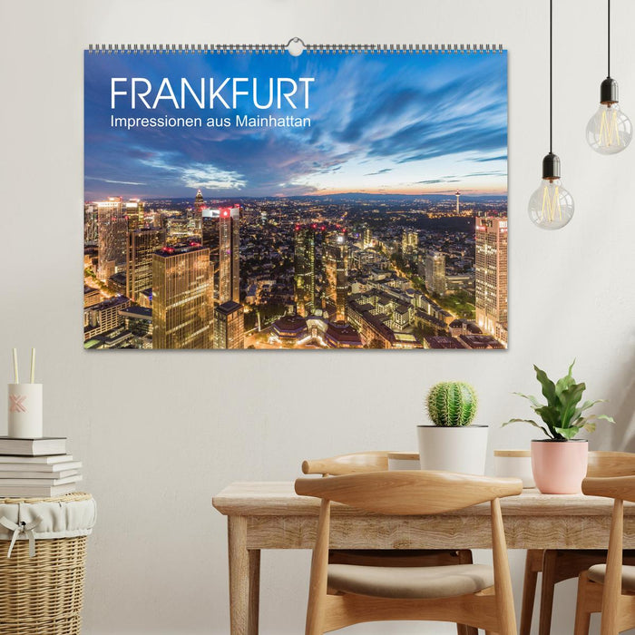FRANKFURT Impressionen aus Mainhattan (CALVENDO Wandkalender 2026)