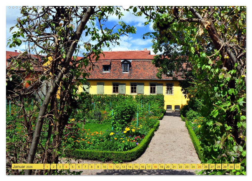 Weimar - Dichterstadt (CALVENDO Wandkalender 2026)