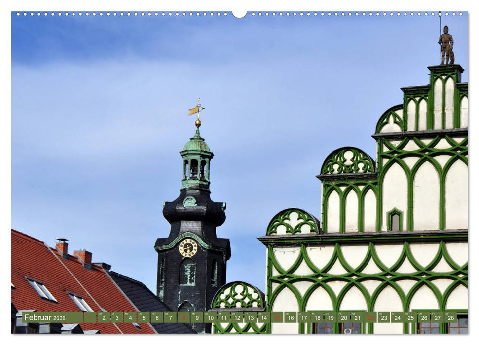 Weimar - Dichterstadt (CALVENDO Wandkalender 2026)