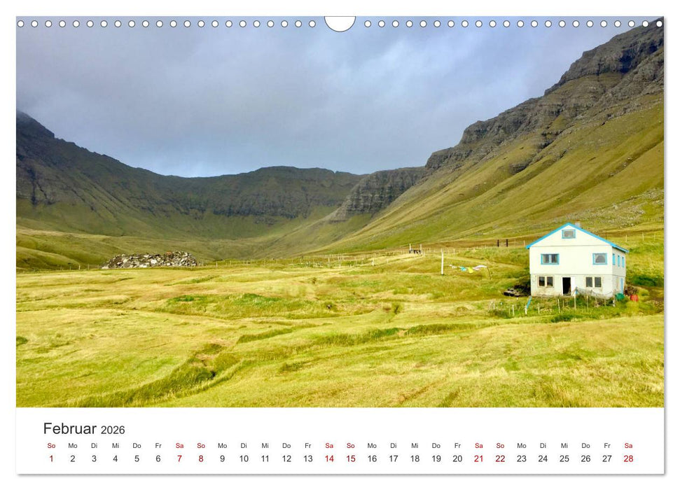 Zauber der Färöer Inseln (CALVENDO Wandkalender 2026)