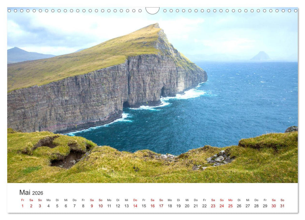 Zauber der Färöer Inseln (CALVENDO Wandkalender 2026)