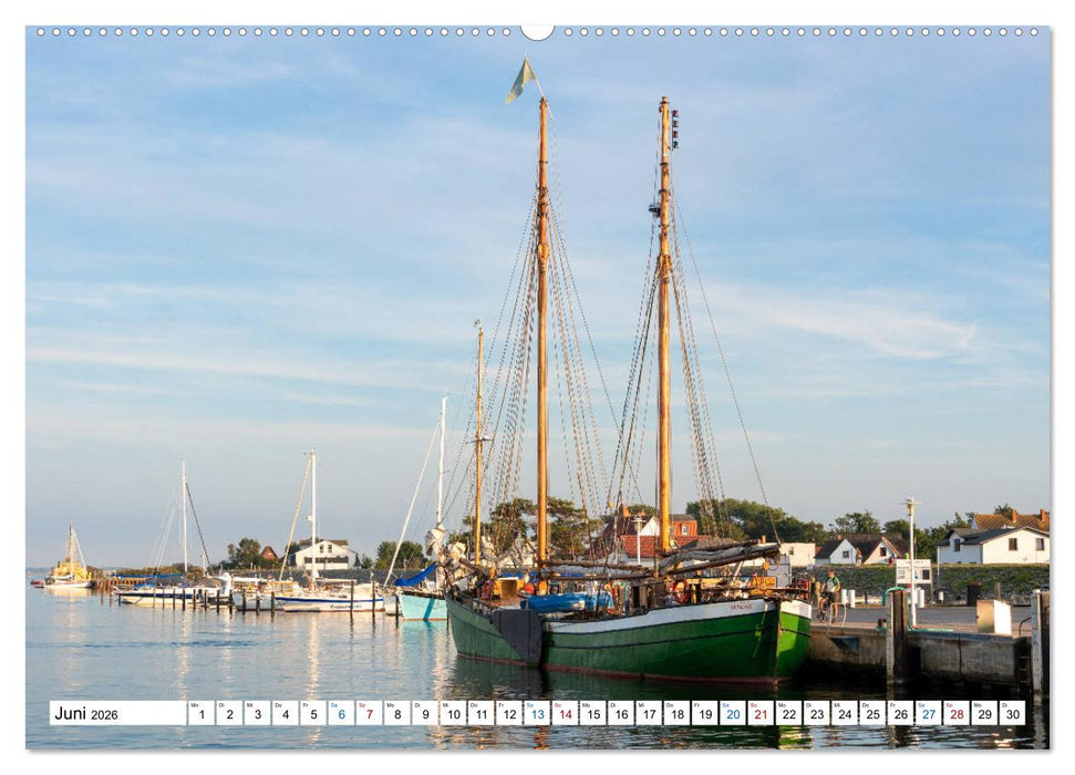 Schiff und Segel - HIDDENSEE (CALVENDO Wandkalender 2026)