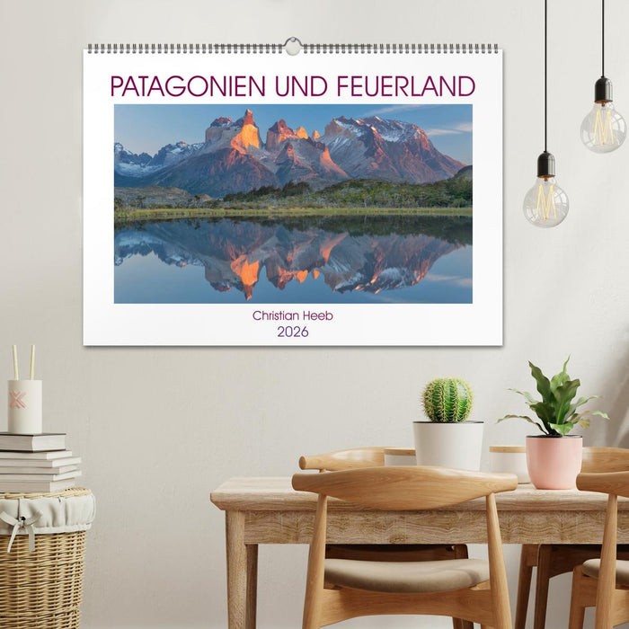 Patagonien und Feuerland (CALVENDO Wandkalender 2026)