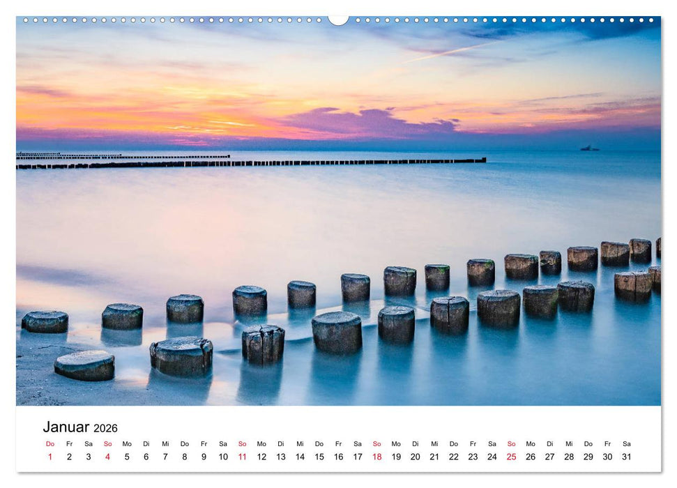Fischland-Darß - Stimmungsvolle Augenblicke (CALVENDO Wandkalender 2026)
