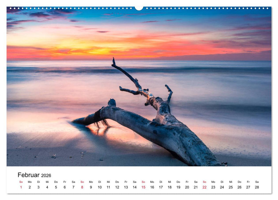 Fischland-Darß - Stimmungsvolle Augenblicke (CALVENDO Wandkalender 2026)