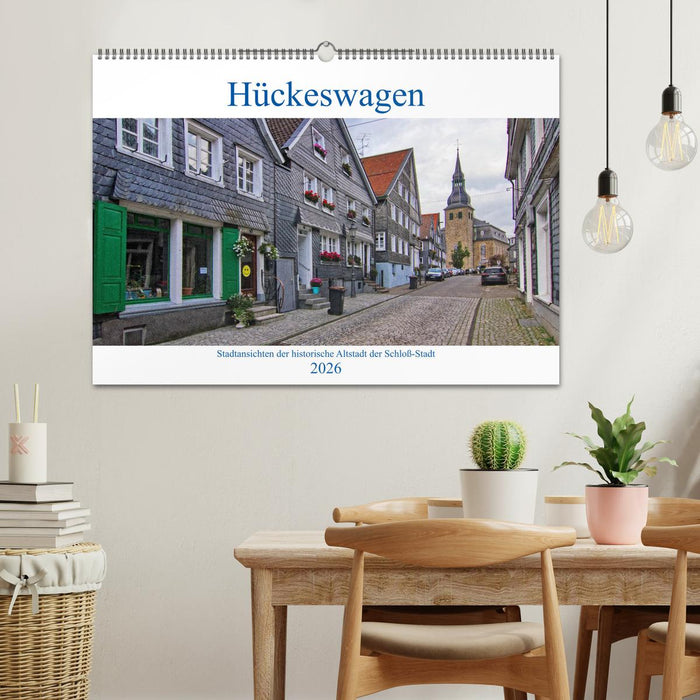 Stadtansichten Hückeswagen (CALVENDO Wandkalender 2026)