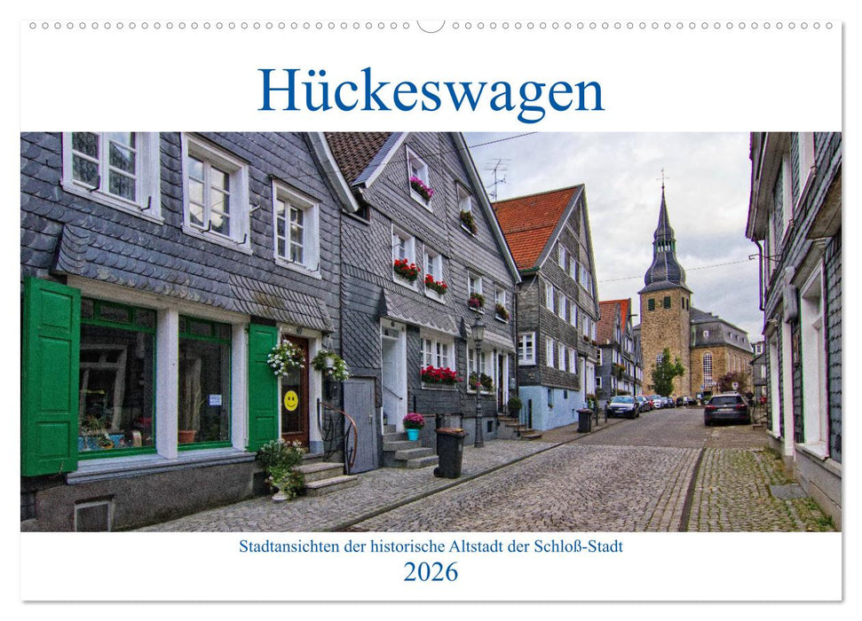 Stadtansichten Hückeswagen (CALVENDO Wandkalender 2026)