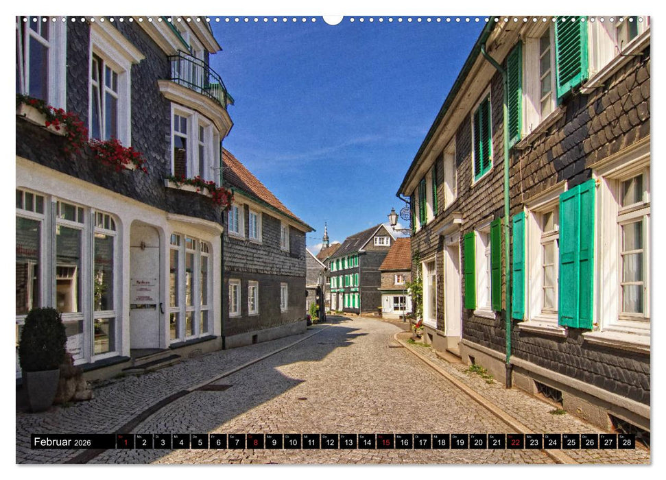 Stadtansichten Hückeswagen (CALVENDO Wandkalender 2026)