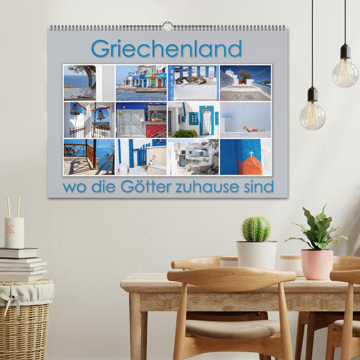Griechenland - wo die Götter zuhause sind (CALVENDO Wandkalender 2026)