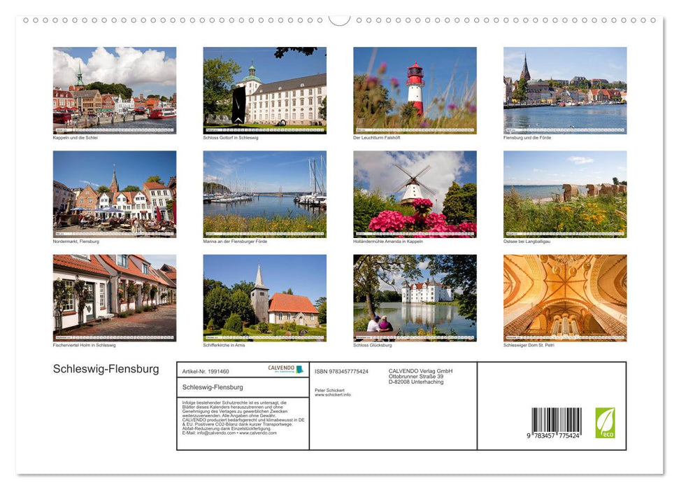 Schleswig-Flensburg (CALVENDO Wandkalender 2026)