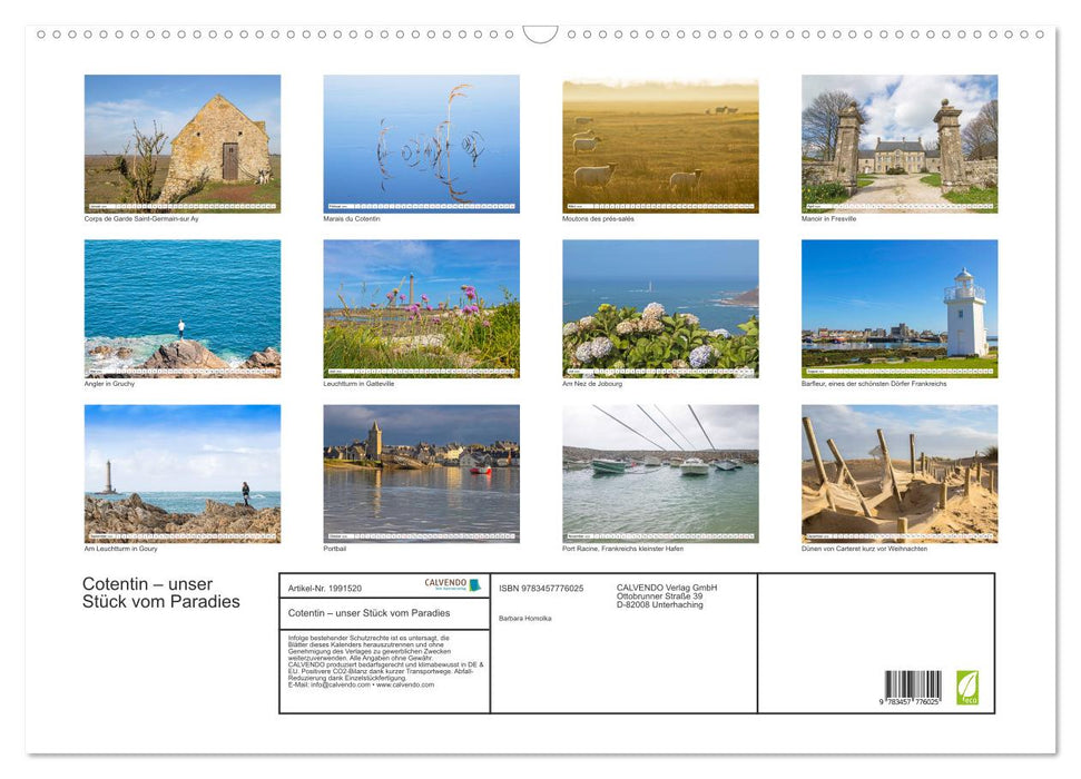 Cotentin – unser Stück vom Paradies (CALVENDO Wandkalender 2026)