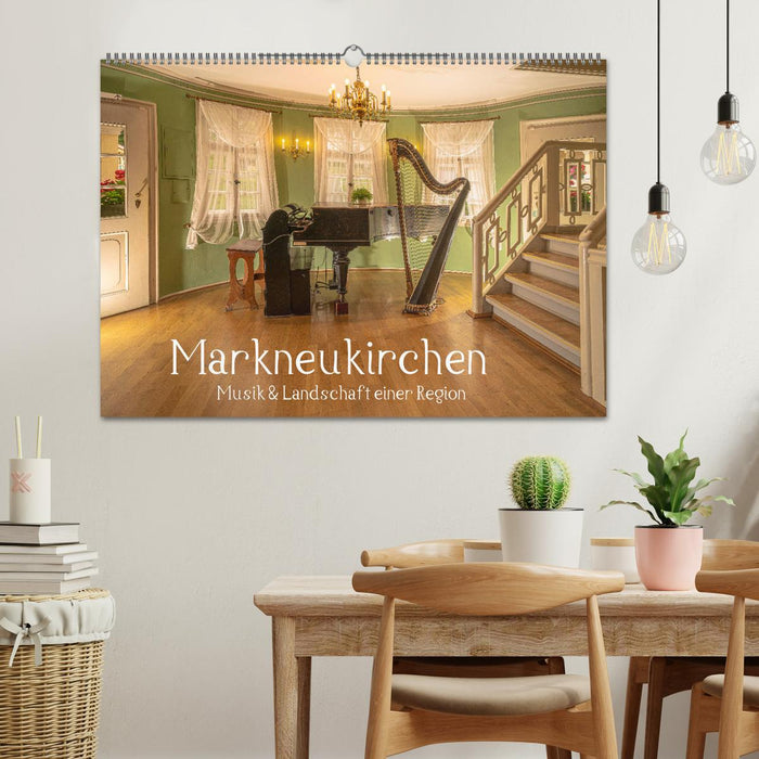 Markneukirchen - Musik & Landschaft einer Region (CALVENDO Wandkalender 2026)