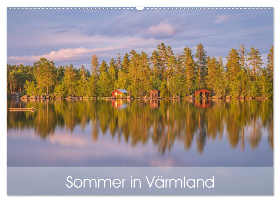 Schwedischer Sommer in Värmland (CALVENDO Wandkalender 2026)