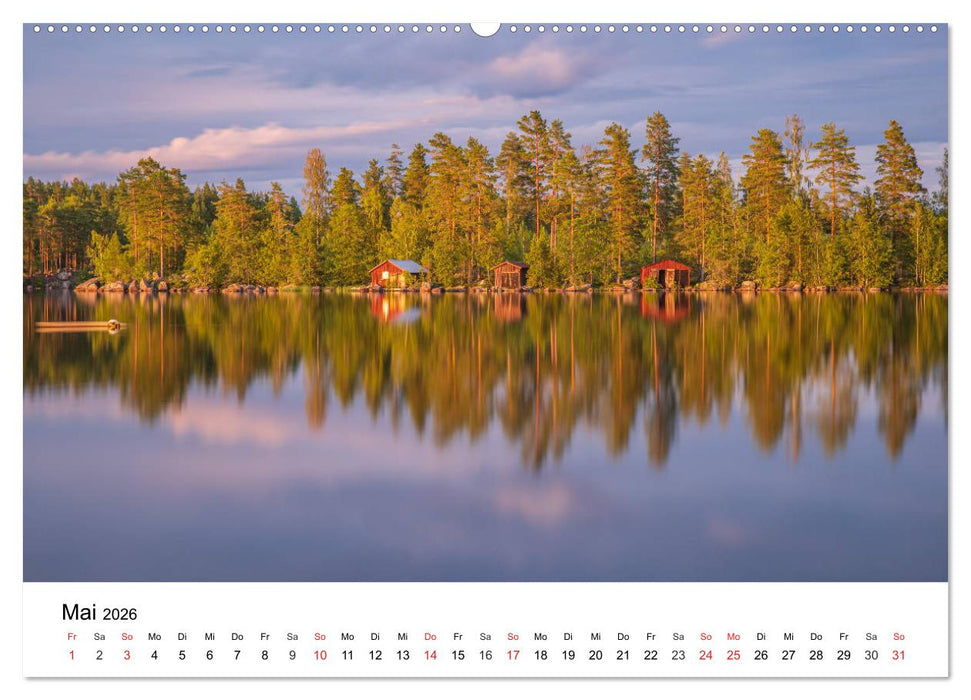 Schwedischer Sommer in Värmland (CALVENDO Wandkalender 2026)